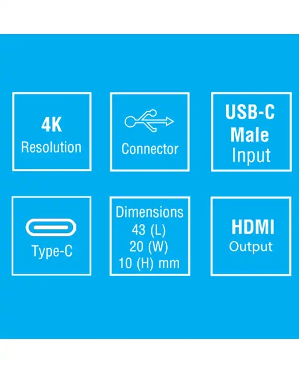 تبدیل Type-C به HDMI بیاندBA-411