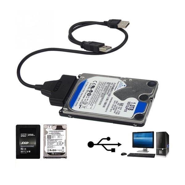 مبدل ساتا به USB2.0 مدل 039 طول 0.4 متر