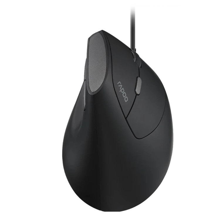 ماوس با سیم و ارگونومیک رپو مدل EV200 Silent