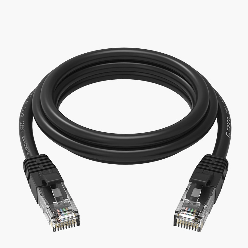 کابل 1 متری CAT6 شبکه ORICO PUG-C6-10-BK