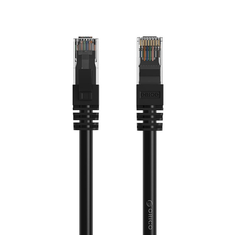 کابل 2 متری CAT6 شبکه ORICO PUG-C6-20-BK