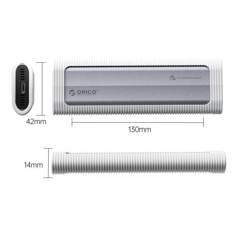 باکس اس اس دی M.2 NVMe & NGFF اوریکو مدل AXM2S-G2