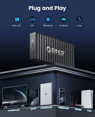 باکس M.2 NVMe SSD اوریکو مدل ORICO 9610C3