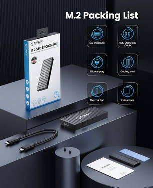 باکس M.2 NVMe SSD اوریکو مدل ORICO 9610C3