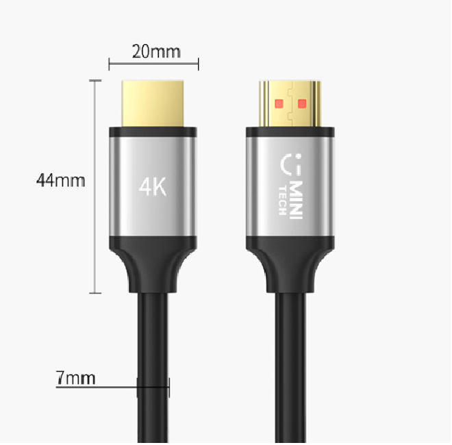 کابل HDMI V2.0 4K مینی تک 3 متری مدل M-T303