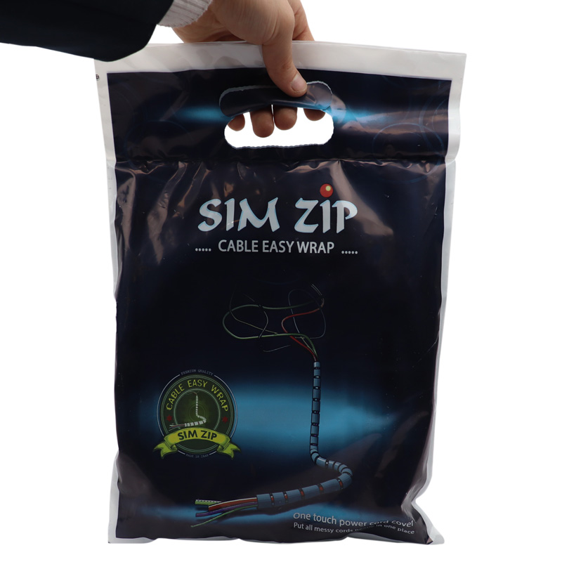 سیم جمع کن Sim Zip 2m 22mm سفید